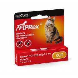FIPREX KOT - krople dla kota - 1 pipeta x0,7ml