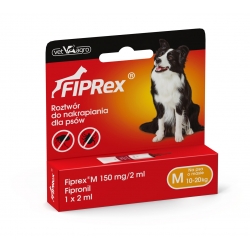 FIPREX M krople dla psa 10kg-20kg - 1 pipeta x2ml