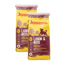 JOSERA LAMB RICE (LAMM & REISS) 2x15kg + GRATIS