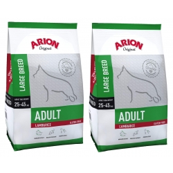 ARION ORIGINAL ADULT LARGE LAMB RICE 2x12kg + GRATIS