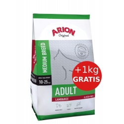ARION ORIGINAL ADULT MEDIUM LAMB RICE 12kg +1kg GRATIS