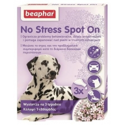 BEAPHAR No Stress Spot On dla psów - opakowanie 3 pipety
