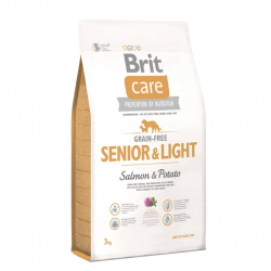 BRIT CARE SENIOR LIGHT SALMON 3kg