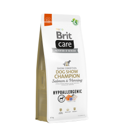 BRIT CARE DOG SHOW CHAMPION SALMON HERRING 2x12kg + GRATIS