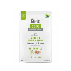 BRIT CARE SUSTAINABLE ADULT MEDIUM CHICKEN INSECT 3kg