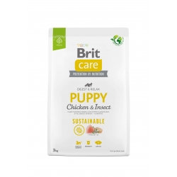 BRIT CARE SUSTAINABLE PUPPY CHICKEN INSECT 12kg