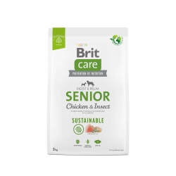 BRIT CARE SUSTAINABLE SENIOR CHICKEN INSECT 3kg