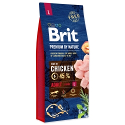 Brit Premium By Nature Adult Large L 8kg
