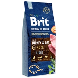 BRIT PREMIUM BY NATURE ADULT LIGHT 15kg + GRATIS