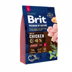 BRIT PREMIUM BY NATURE JUNIOR LARGE L 3kg