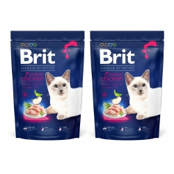 BRIT PREMIUM By Nature CAT STERILISED 2x1,5kg dla kota