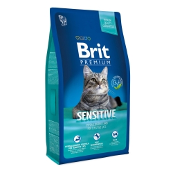 BRIT Premium Cat Sensitive dla kota 8kg + Gratis