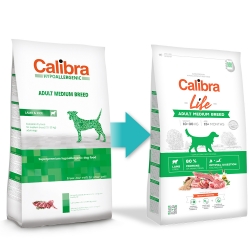 CALIBRA Life Dog Adult Medium Lamb Rice 12kg