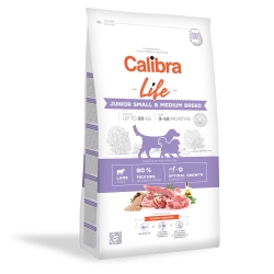 CALIBRA Life Dog Junior Small Medium Lamb 12kg