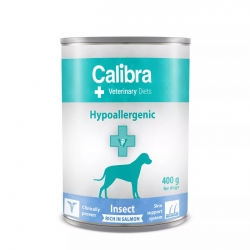 CALIBRA VD Dog Hypoallergenic Insect & Salmon 400g