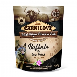 CARNILOVE Dog Wild Buffalo & Rose Petals saszetka 300g