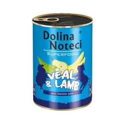 Dolina Noteci Superfood Cielęcina i Jagnięcina 400g