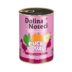 Dolina Noteci Superfood Kaczka i Przepiórka 400g