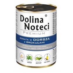 DOLINA NOTECI Premium Dorsz z brokułami 400g