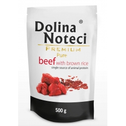DOLINA NOTECI Premium PURE Wołowina z Brązowym Ryżem 20x 500g