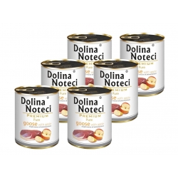 DOLINA NOTECI Premium PURE Gęś z Jabłkiem 6x 800g