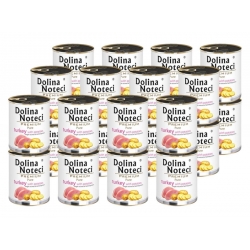 DOLINA NOTECI Premium Pure Indyk z Ziemniakami TURKEY 24x 800g