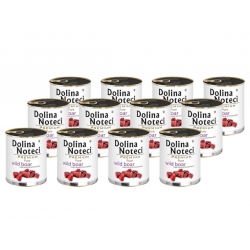 DOLINA NOTECI Premium Pure DZIK WILD BOAR 12x 800g