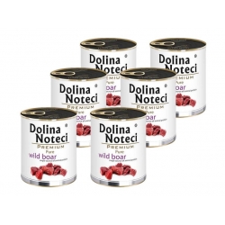 DOLINA NOTECI Premium Pure DZIK Wild Boar 6x 800g