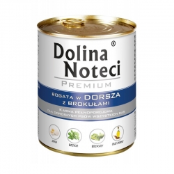 DOLINA NOTECI Premium dorsz z brokułami 800g