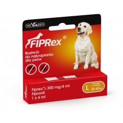 FIPREX L krople dla psa 20kg-40kg - 1 pipeta x 4ml