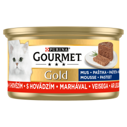 GOURMET GOLD Mousse Beef (Mus z Wołowiną) 85g