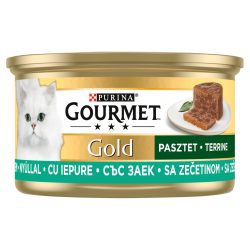 GOURMET GOLD Rabbit Pate Pasztet z królika 12x85g