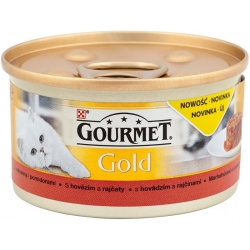 GOURMET GOLD SAVOURY CAKE wołowina pomidory 6x85g