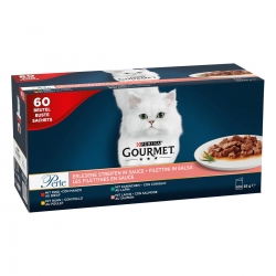 Purina Gourmet Perle Mix smaków saszetki w Sosie 60x 85g