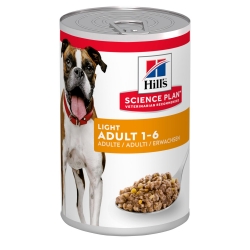 Hill's SP Canine Adult Light Chicken puszka 12x 370g