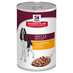 Hill's SP Science Plan Canine Adult Savoury Chicken puszka 370g