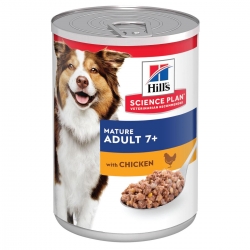HILL'S SP Canine Mature Adult 7+ Chicken puszka 6x 370g