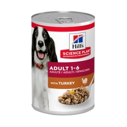 HILL'S SP Canine Adult Turkey puszka 6x 370g