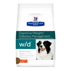 HILL'S PD CANINE W/D Diabetes Weight Management 1,5kg