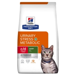 HILL'S PD FELINE C/D Urinary Stress + Metabolic 3kg