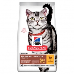 Hill's SP Science Plan Feline Adult Hairball & Indoor Chicken Kurczak 300g