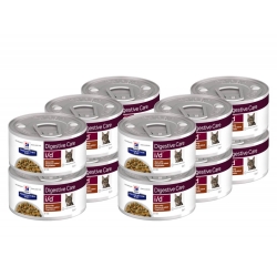 HILL'S PD Feline i/d Digestive Care Chicken Stew pakiet 12x 82g