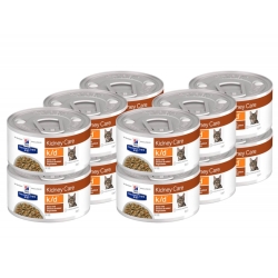 HILL'S PD Feline k/d Kidney Care Chicken Stew pakiet 12x 82g