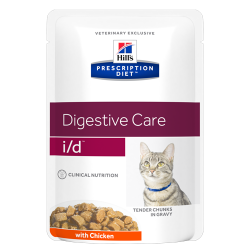 Hill's PD Feline i/d Digestive Care Chicken saszetka sos 85g