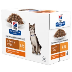 HILL'S PD FELINE K/D Kidney Care saszetka Kurczak 12x 85g