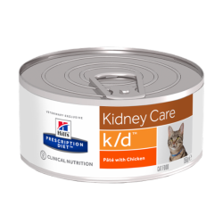 HILL'S PD Feline K/D Kidney Care puszka kurczak 12x 156g