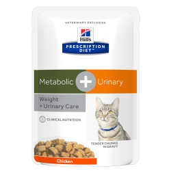 Hill's PD Prescription Diet Metabolic + Urinary Feline saszetka 85g