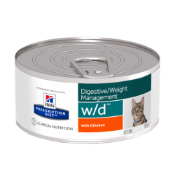 Hill's PD Prescription Diet Feline w/d puszka 6x 156g