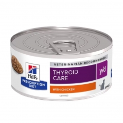 HILL'S PD FELINE Y/D Thyroid Care puszka 156g