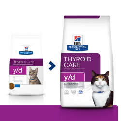 HILL'S PD FELINE Y/D Thyroid Care 1,5kg